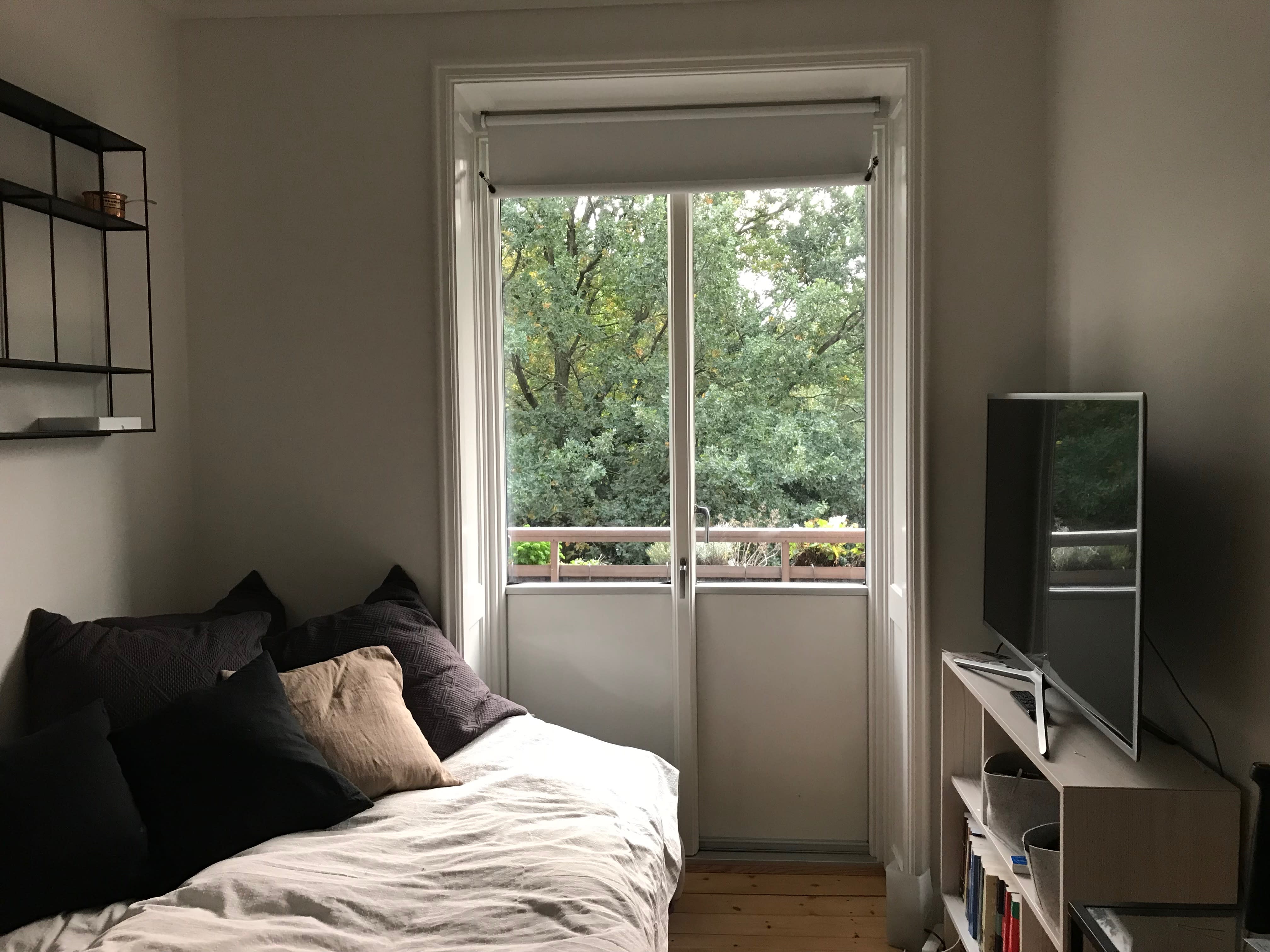 Værelse på frederiksberg m. altan til leje(umøbleret) Altan frederiksberg